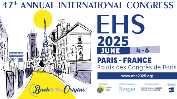 47th ANNUAL INTERNATIONAL CONGRESS OF THE EUROPEAN HERNIA SOCIETY – EHS 2025